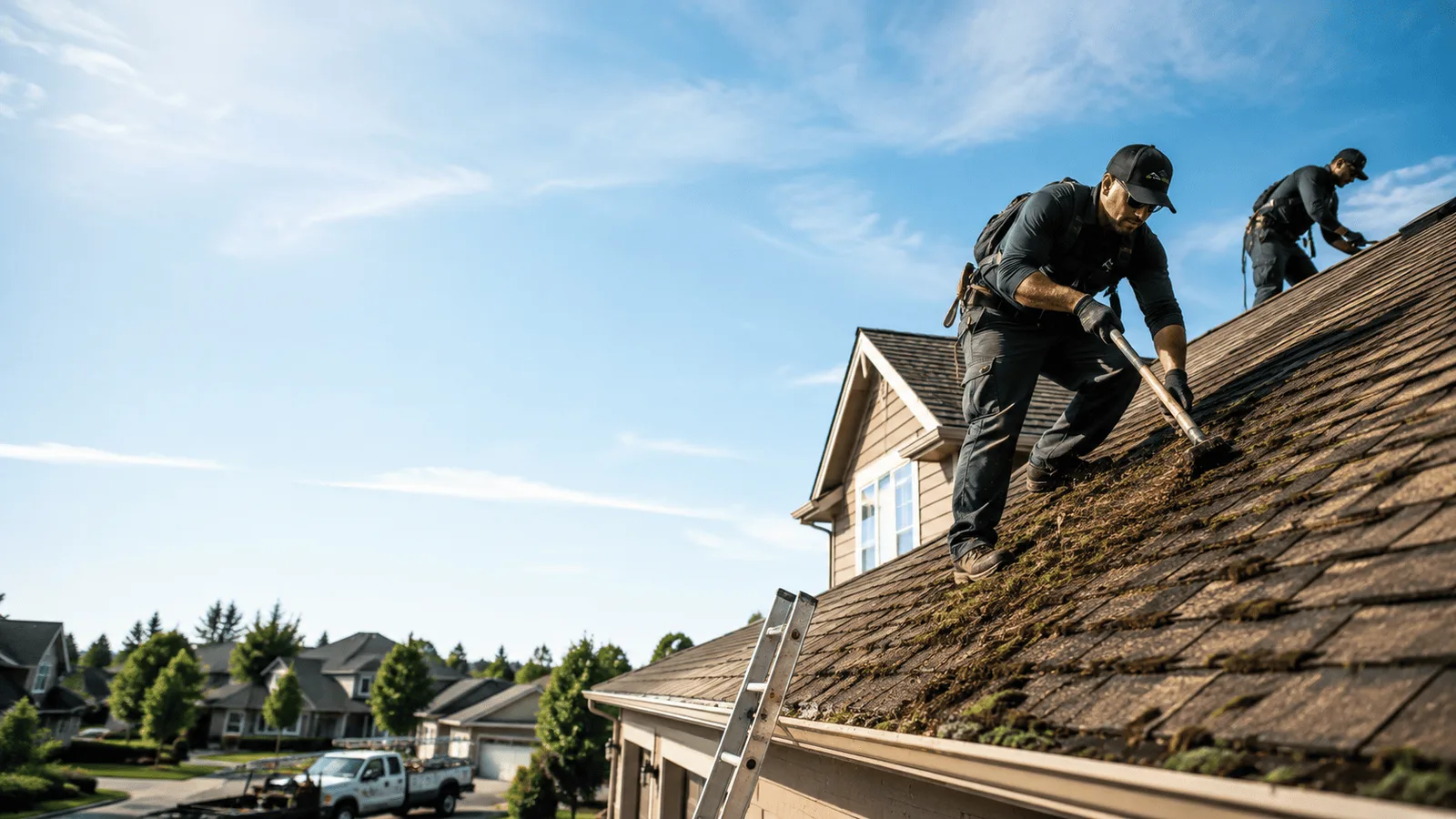 Roof Moss Removal in Adamstown, MD near me